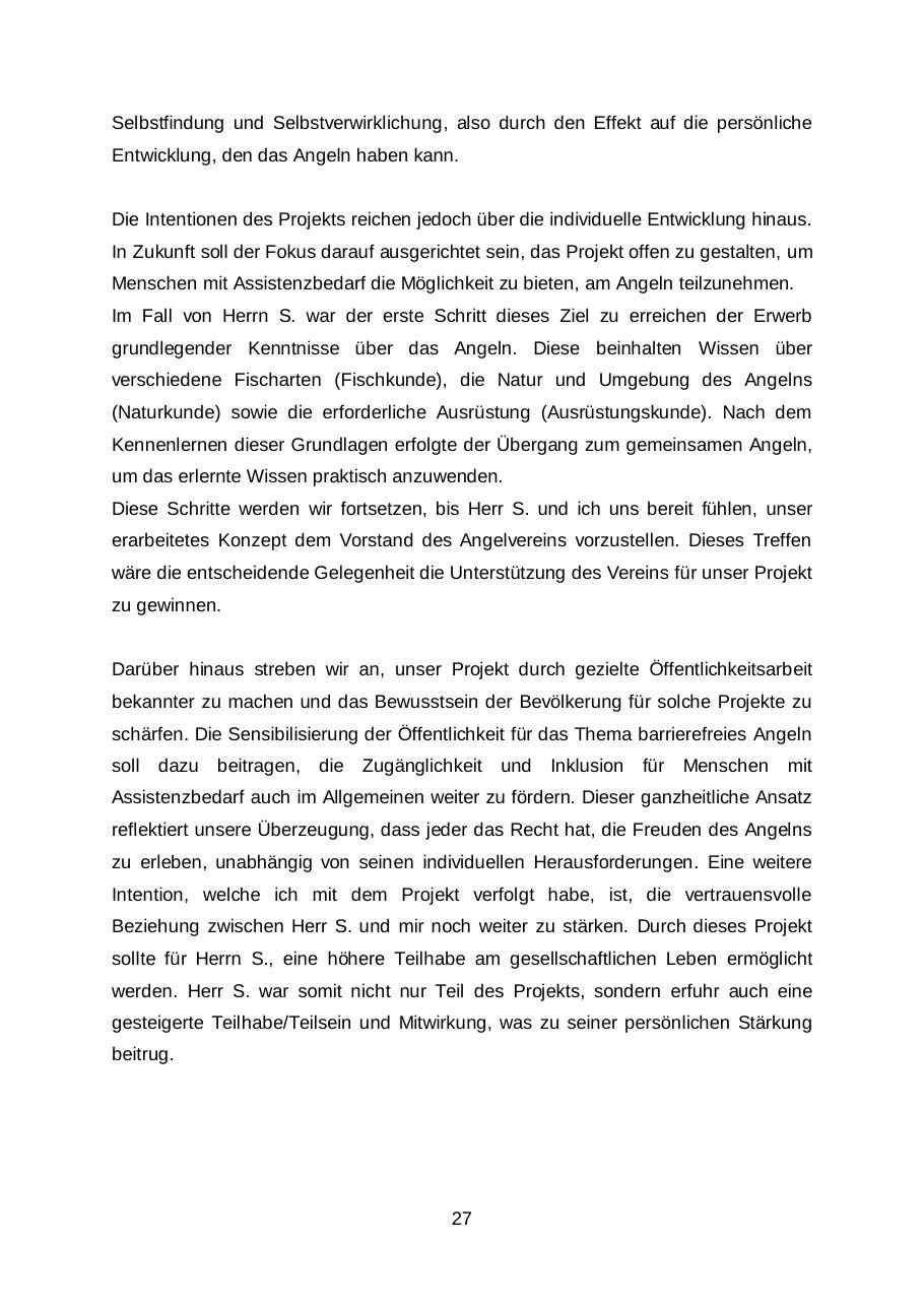 Facharbeit „Barrierefreies Angeln“, Seite 30 von 48