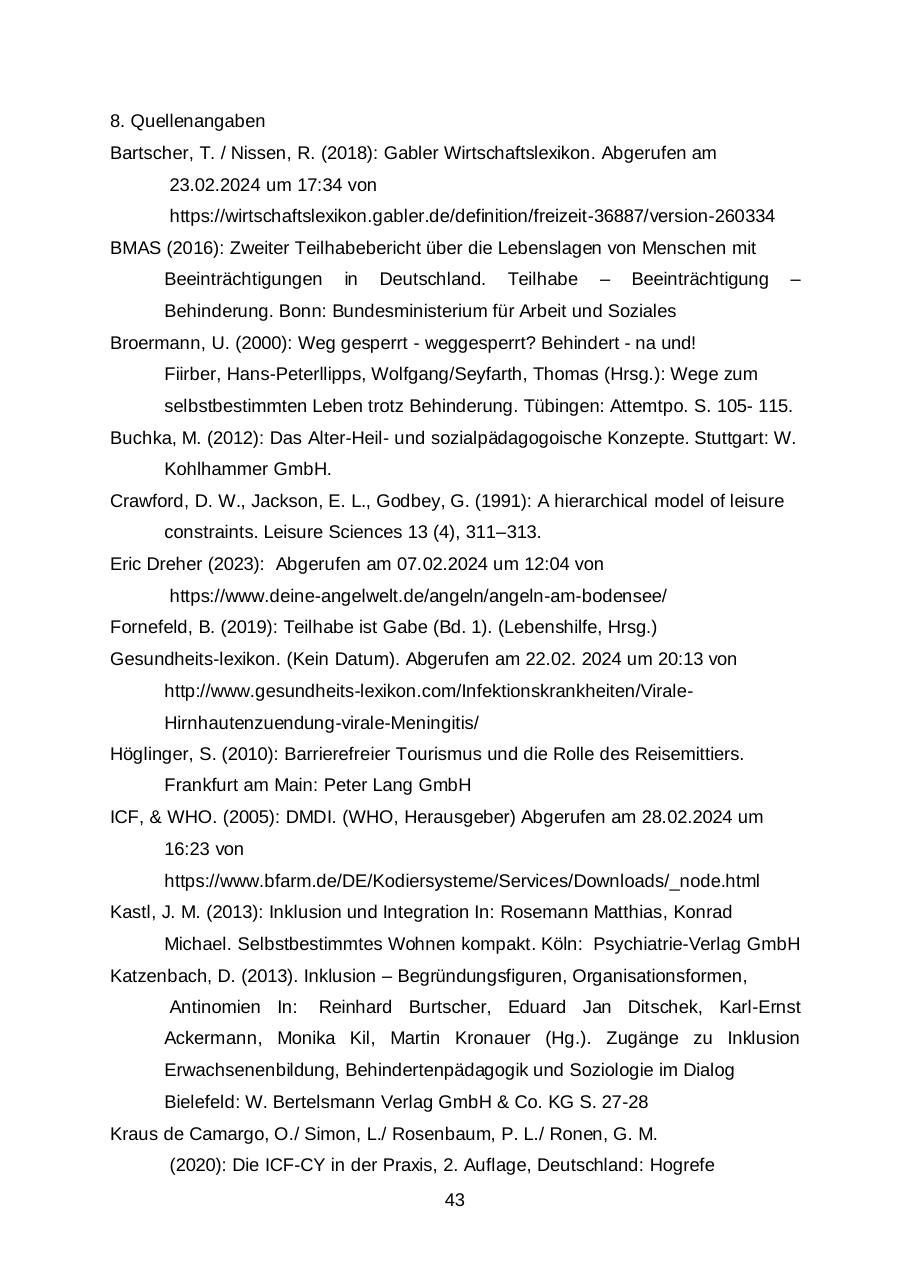 Facharbeit „Barrierefreies Angeln“, Seite 46 von 48