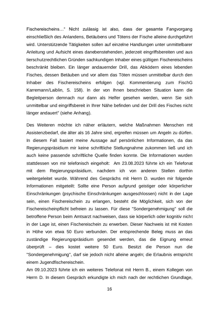 Facharbeit „Barrierefreies Angeln“, Seite 19 von 48
