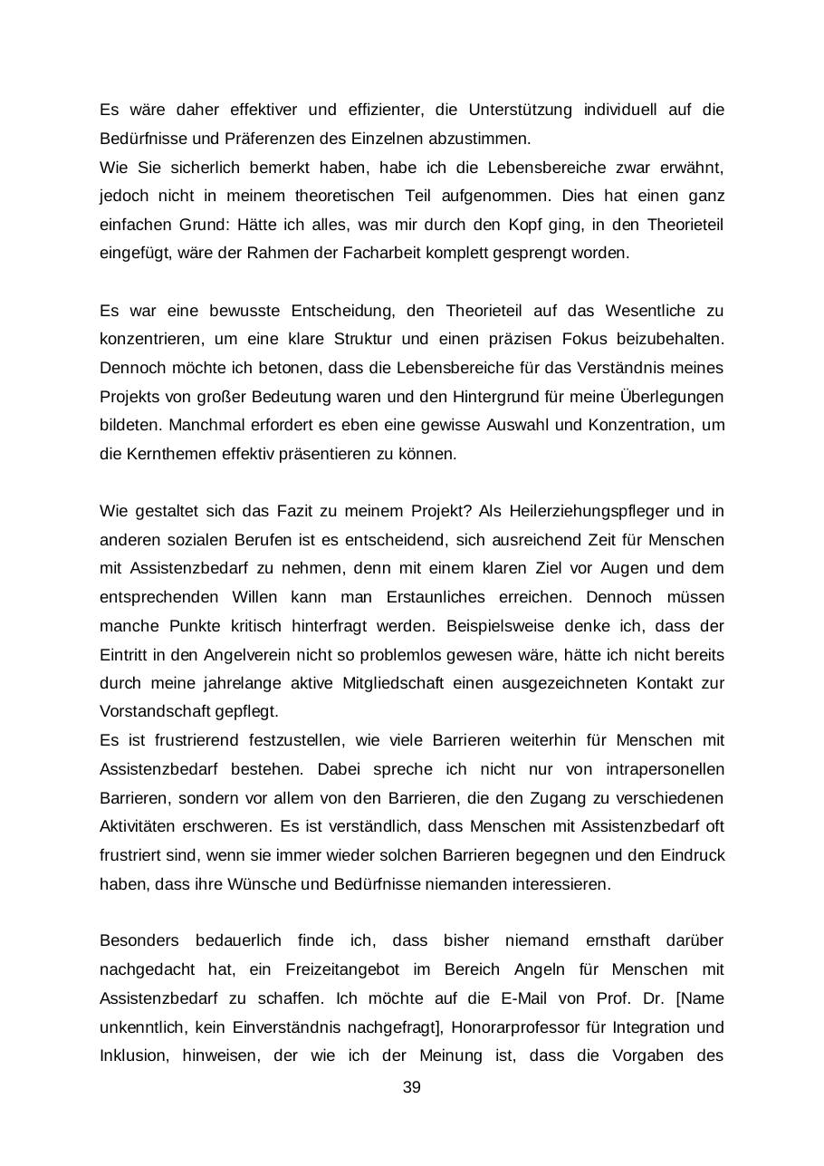 Facharbeit „Barrierefreies Angeln“, Seite 42 von 48